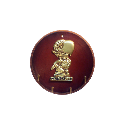 Porta-Chaves PERIQUITO DO PALMEIRAS - Mostre sua paixão pelo Verdão com essa obra de arte! SAT