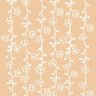 Papel De Parede Adesivo Floral Salmão Flores Branca - 10m - 1