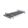 Bandeja Decorativa Espelhada Alça Cromada Larflex Branca - 2