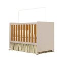Ver imagem 2 de Berço 3 em 1 para Colchão 130x 70cm 100% MDF Katatau Areia Savana