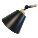 Ver imagem 3 de Luminária Abajur Coluna Orion Articulada - Preto