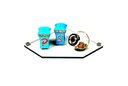 Ver imagem 4 de Porta Shampoo de Canto Reto em Vidro Incolor Lapidado - Aquabox - 25cmx25cmx8mm