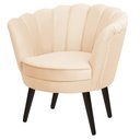 Ver imagem 2 de Kit Duas Poltronas Pétalas em Sued Premium Bege