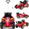 Carrinho de Passeio e Pedal Infantil Calesita F25 Vermelho - 2