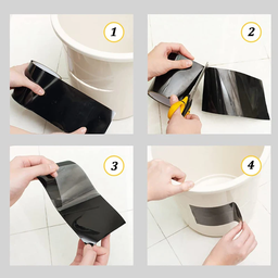 Fita Vedação Vazamento Cano Veda Tudo 10cm X 1,5m - 5