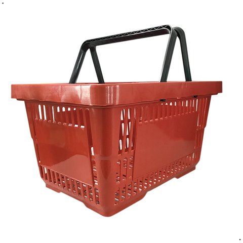 Cesta de Compras Plástica 16l - Vermelha - Plastex