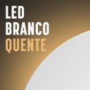 Ver imagem 4 de Espelho Orgânico de Parede com Led Frio Quente 44x64cm para Sala Quarto Banheiro