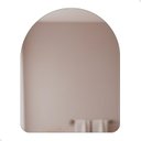 Ver imagem 2 de Espelho Orgânico de Parede com Led Frio Quente 44x64cm para Sala Quarto Banheiro