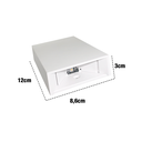 Ver imagem 2 de Arandela Parede Led 4w 3000k Ip65 2 Fachos