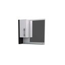 Ver imagem 4 de Conjunto para Banheiro Gabinete com Cuba RT41 e Espelheira Legno 650W Branco/c/Preto Onix