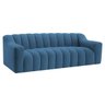 Sofá 2 Lugares Luxo Recepção Escritorio Sala Elegance 200cm Linho - 1