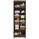 Ver imagem 4 de Armário Multiuso 60cm com 2 Portas Aline Imbuia V02 - Mpozenato