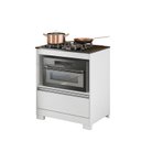 Ver imagem 1 de Balcão Cooktop NT 3110 Branco com Granito - Notável