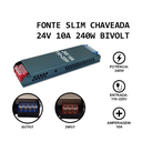Ver imagem 4 de Fonte Chaveada Slim 24v 10a 240w Bivolt P Fita Led e Cftv