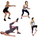 Ver imagem 3 de Kit 5 Faixas Elasticas para Exercicios em Casa