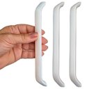 Ver imagem 3 de 3 Puxadores Ergonômico Alumínio Resistente Pega Mão 16cm
