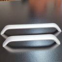 Ver imagem 7 de 3 Puxadores Ergonômico Alumínio Resistente Pega Mão 16cm