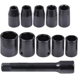 Chave Impacto Pneumática 1/2'' 310nm com 17pcs Worker - 2