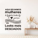 Ver imagem 2 de Adesivo Parede Mulheres Especiais Looks Desejados