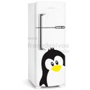 Ver imagem 3 de Adesivo para Geladeira Pinguim de Moicano-Pequeno 32x50cm