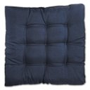 Ver imagem 2 de Almofada Futon Assento Decoração 50x50cm Flat Azul Marinho
