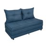 Pufe Cama Dobrável Casal 130 com 02 Almofadas Premium - 1