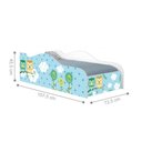 Ver imagem 2 de Cama Infantil com Colchão Corujinhas 100% Mdf para Quarto Infantil