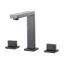 Ver imagem 1 de Torneira para Banheiro Misturador Duplo Comando Maquiné Pingoo.casa - Preto Fosco