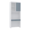 Ver imagem 1 de Mesa de Estudo Bancada Escrivaninha Modulado Alpes - Módulo Luciane:azul
