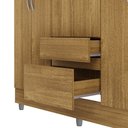 Ver imagem 2 de Guarda Roupa Ideal 6 Portas 2 Gavetas - Nature Vila Rica