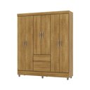 Ver imagem 3 de Guarda Roupa Ideal 6 Portas 2 Gavetas - Nature Vila Rica