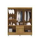 Ver imagem 4 de Guarda Roupa Ideal 6 Portas 2 Gavetas - Nature Vila Rica