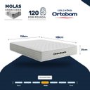 Ver imagem 4 de Colchão de Molas Ensacadas Ortobom One Face Plenno Superpocket Casal 138cm