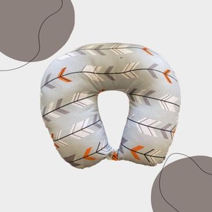 Almofada de Pescoço Premium Cor:flechas Cinza