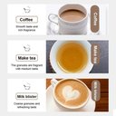 Ver imagem 2 de Cafeteira Prensa Francesa 350 Ml Cremeira Café Leite Cremoso