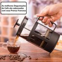 Ver imagem 6 de Cafeteira Prensa Francesa 350 Ml Cremeira Café Leite Cremoso