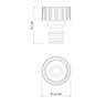 Adaptador Fêmea com Rosca 3/4" em Plástico Tramontina para Jardim Tramontina - 2