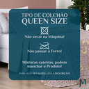 Ver imagem 7 de Colcha Queen Size Babado Florença Bordado Dupla Face 200 Fios Bouti:lilas