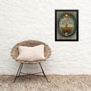 Ver imagem 2 de Quadro Decorativo Místico Árvore da Vida 24x18cm:madeira Preta