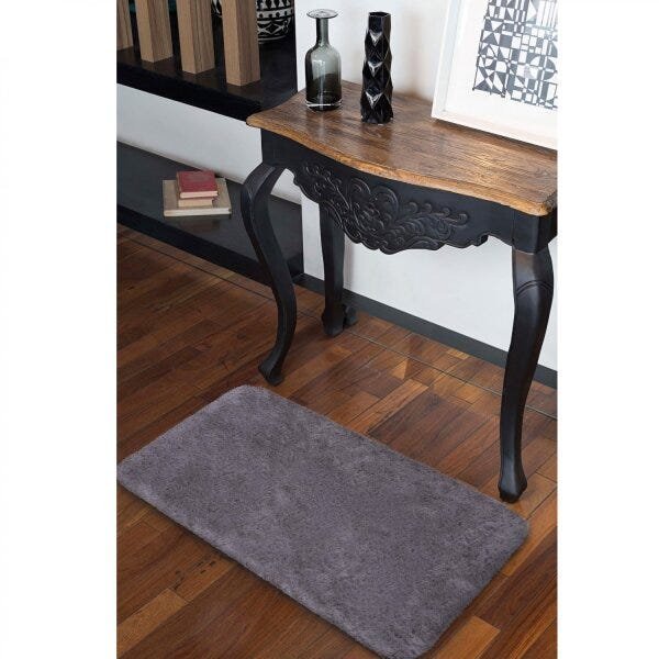 Tapete para Quarto Pelo Médio Melody 47x90cm Melody Jolitex - 1