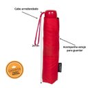Ver imagem 2 de Sombrinha Fazoletti Vermelha Antivento Manual Resistente