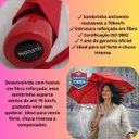 Ver imagem 4 de Sombrinha Fazoletti Vermelha Antivento Manual Resistente