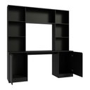 Ver imagem 5 de Mesa para Computador e Escritório Smart Multimóveis 2 Portas 5 Prateleiras Home Office MP6104