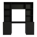 Ver imagem 6 de Mesa para Computador e Escritório Smart Multimóveis 2 Portas 5 Prateleiras Home Office MP6104