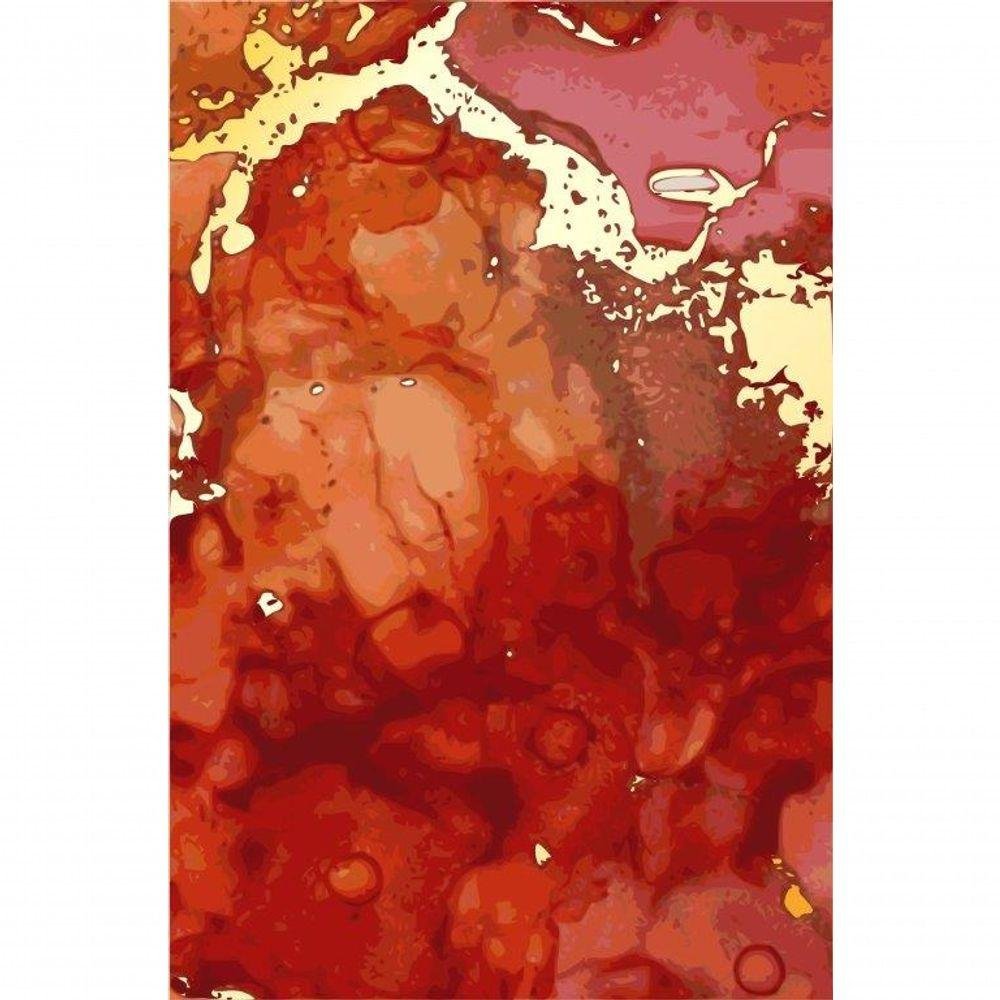 Kit com 3 Quadros Arte Abstrata em Lona Tamanho:60x90cm - 3