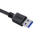 Ver imagem 3 de Cabo para Celular Smartphone Usb Tipo C para Usb a 3.0 1 Metro Preto - P3uacp-1
