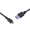 Ver imagem 4 de Cabo para Celular Smartphone Usb Tipo C para Usb a 3.0 1 Metro Preto - P3uacp-1