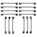 Ver imagem 1 de Barra de Apoio 60cm Aço Inox Kit 14 Unidades Idoso Deficiente Cadeirante Banheiro Box Acessibilidade