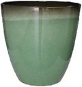Ver imagem 2 de Vaso Para Plantas Grande Decorativo Sala Jardim Alto Brilho  e Leve 40cm (Liso/Verde-Piscina)