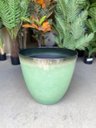 Ver imagem 7 de Vaso Para Plantas Grande Decorativo Sala Jardim Alto Brilho  e Leve 40cm (Liso/Verde-Piscina)
